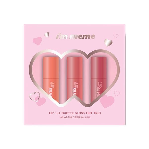 I'M MEME LIP SILHOUETTE GLOSS TINT MINI TRIO (我愛唇欲水光唇釉心動組)